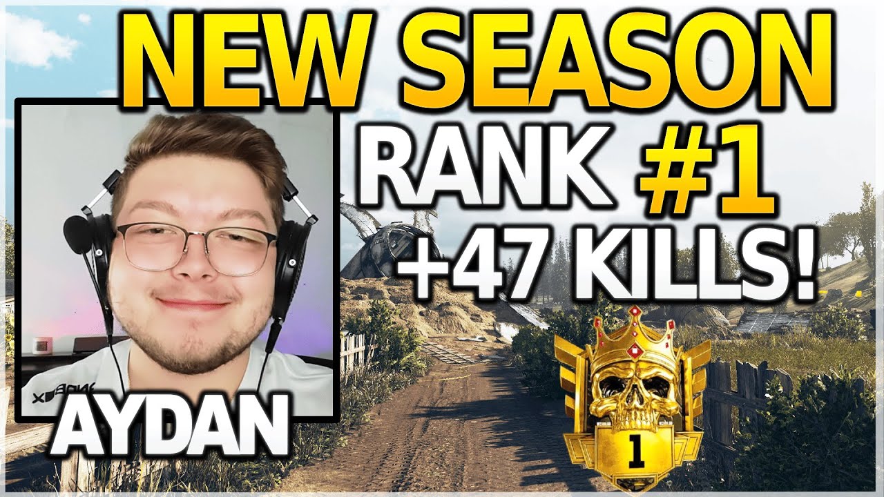 *NEW SEASON* WARZONE "Rank #1 Team POV in the world" Team Aydan Drops 47+ Kills! l Ranked Gameplay