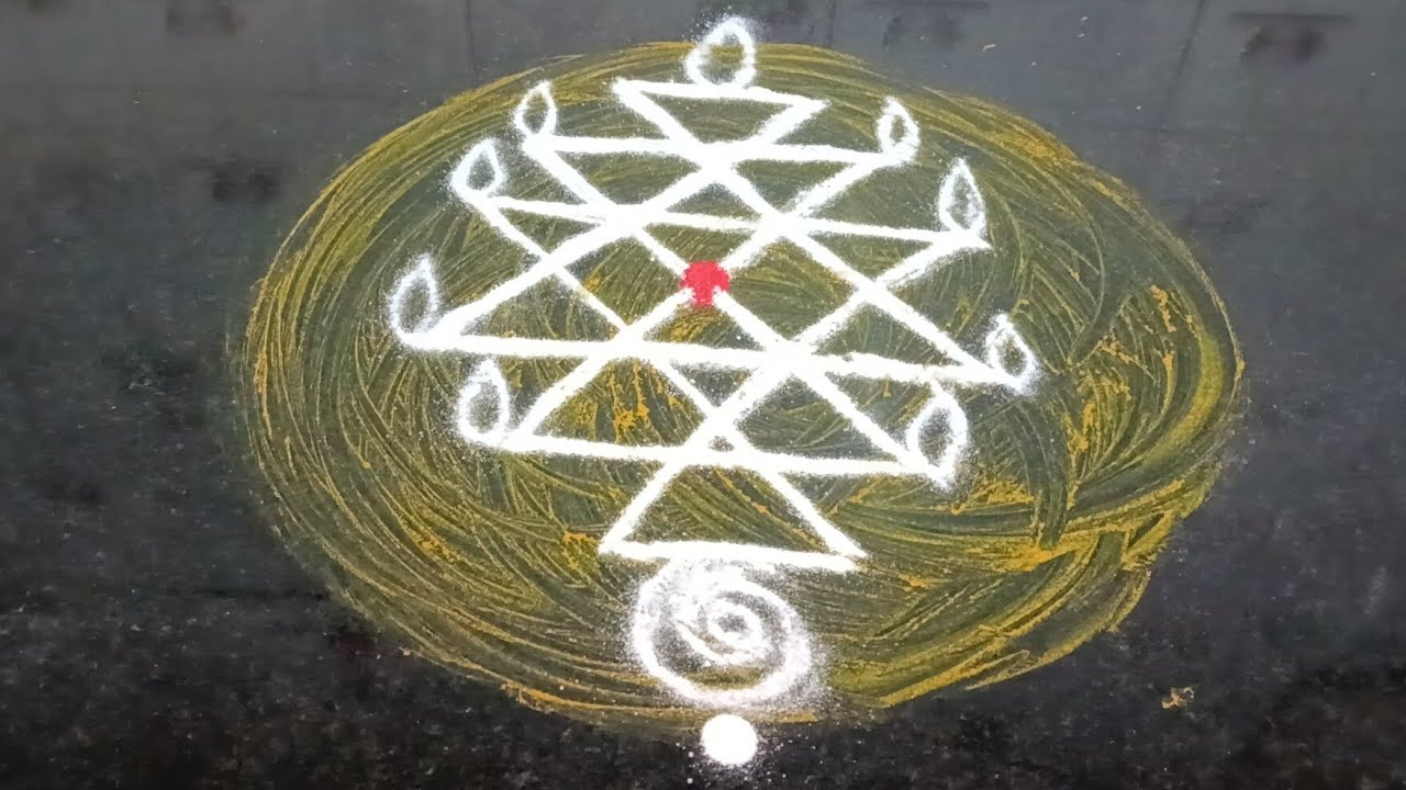 Deepavali # rangoli # lakshmi pooje # festival rangoli 