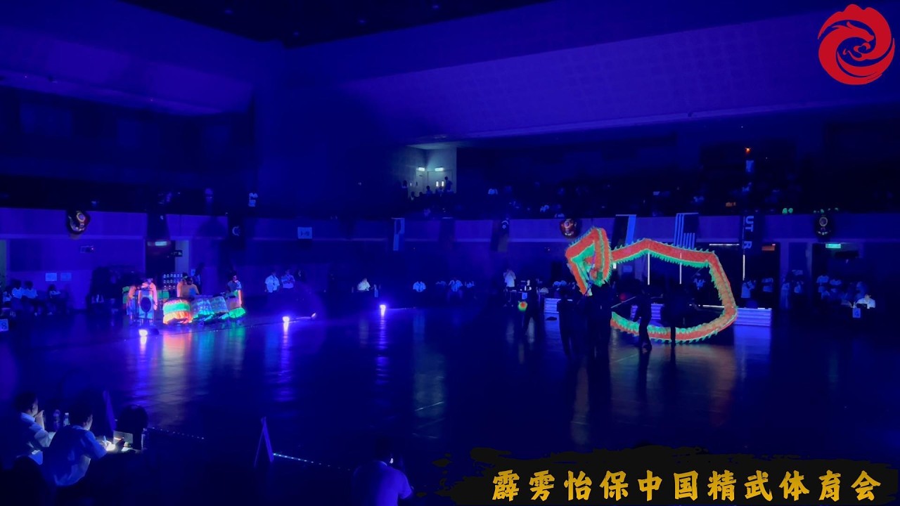 226年第二届优大龙狮杯|夜光龙比赛  霹雱怡保中国精武体育会