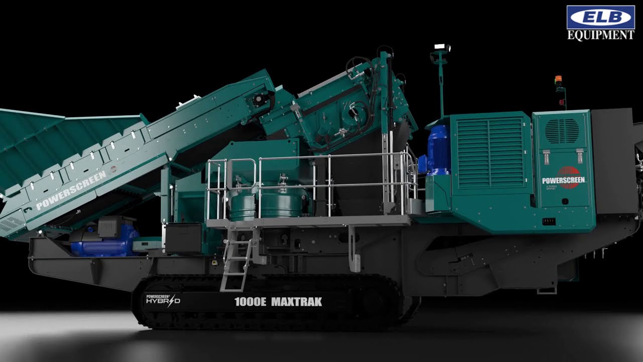 ELB Product Launch - Introducing the Powerscreen 1000E Maxtrak