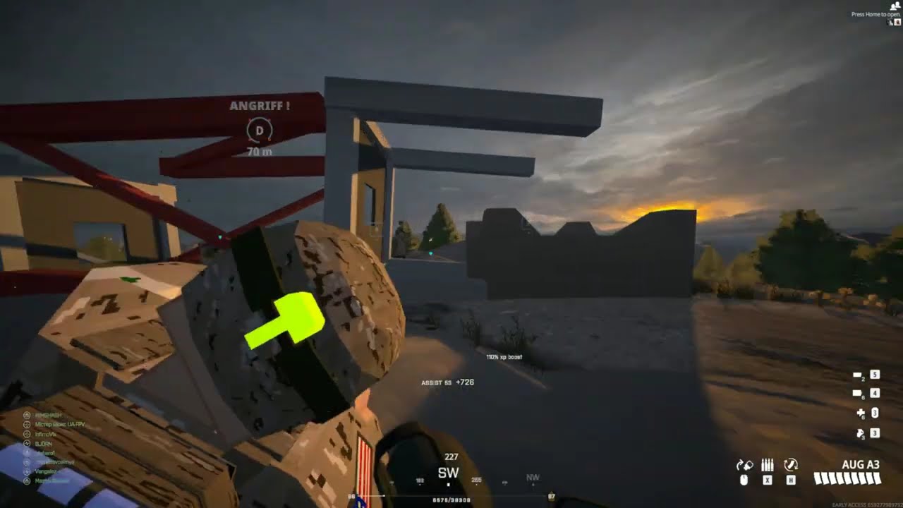 Mine(craft) + Battle(field) = Minefield?