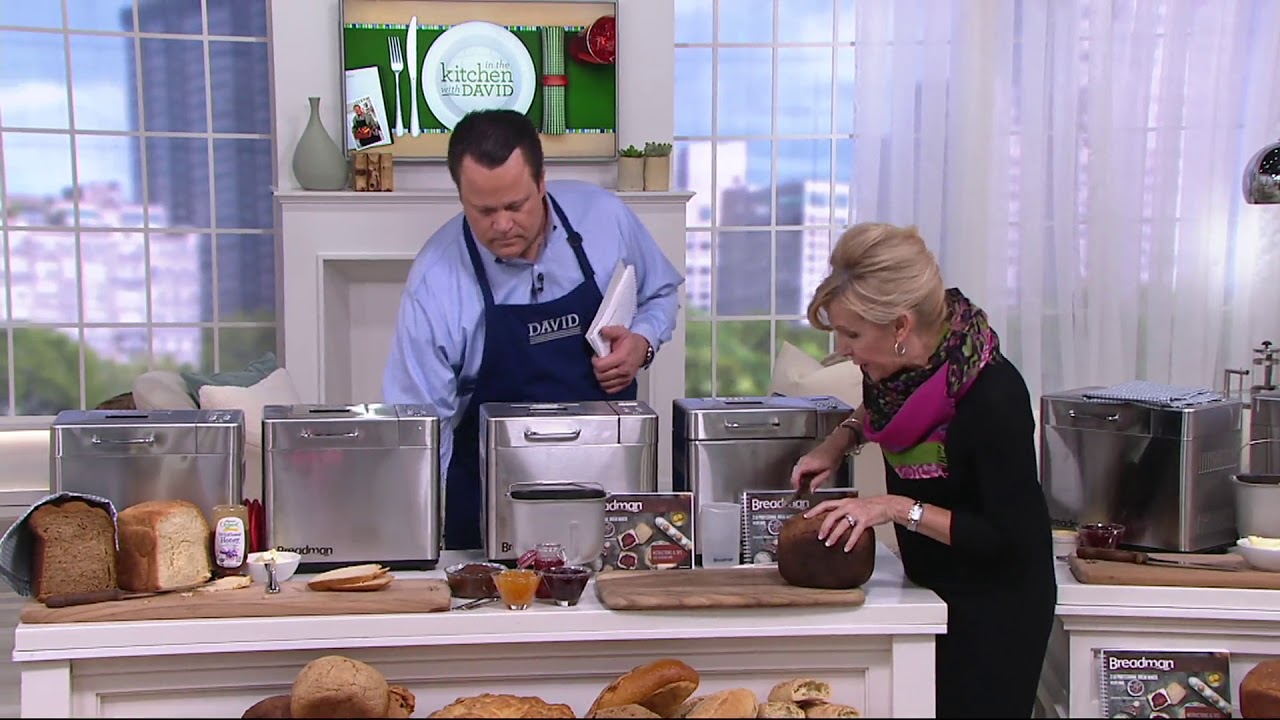 Breadman 2-lb Multi-Function Stainless Steel Bread Maker on QVC