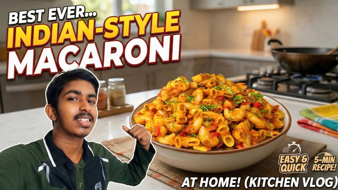 Making Macaroni at home!🤤