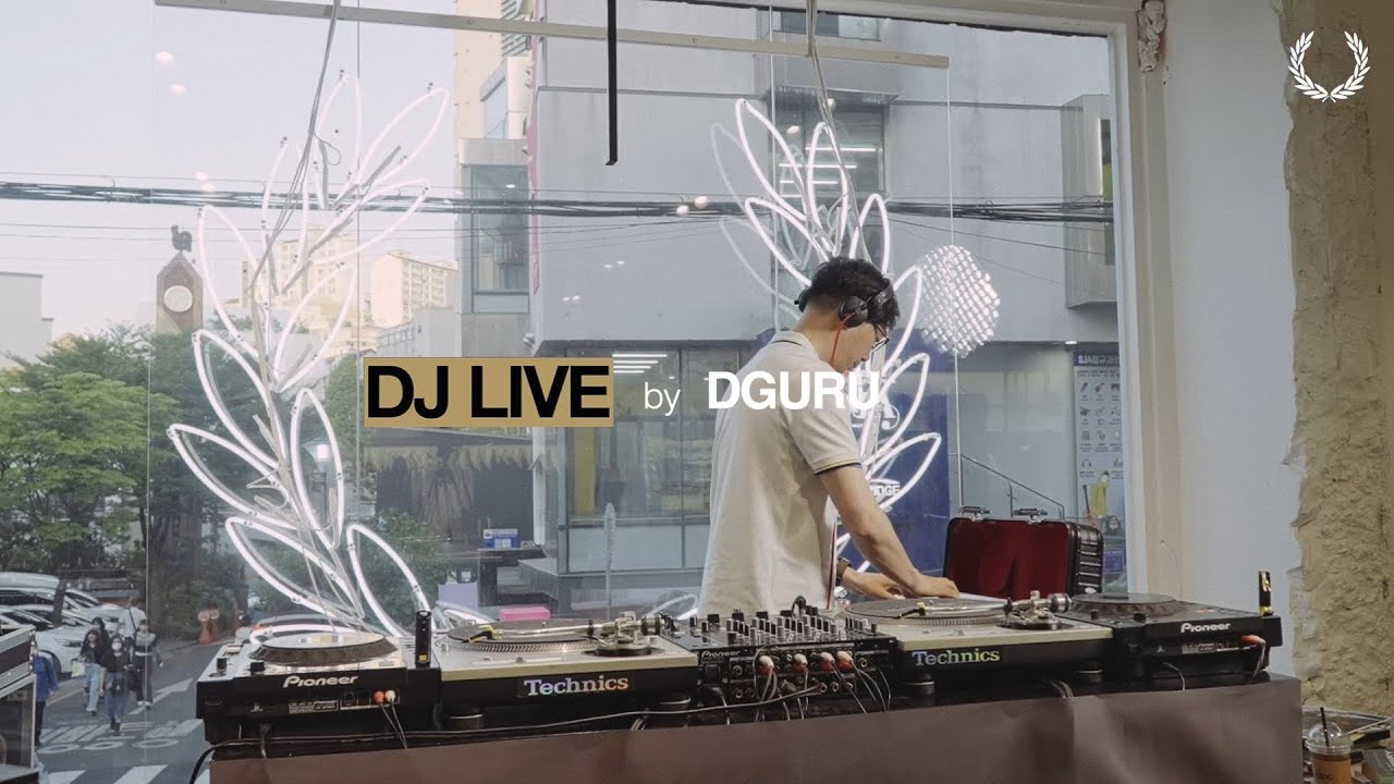 FRED PERRY DJ LIVE : 다채로운 장르가 빚어내는 기분 좋은 금요일의 플레이리스트 by DGURU
