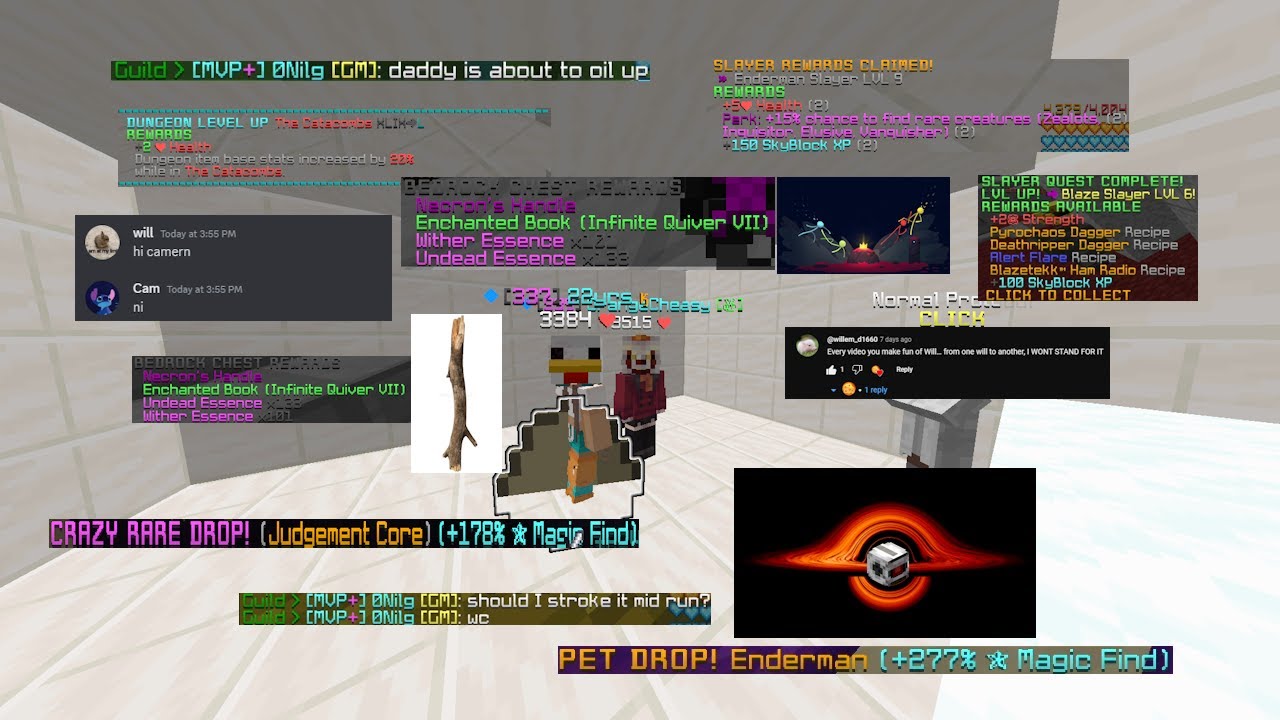 IM RNG CARRIED 😭😭 +3B (Hypixel Skyblock Moments/RNG Drops #6)