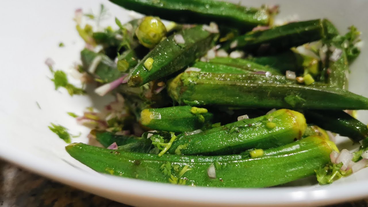 Steamed Okra || Steamed Bhindi