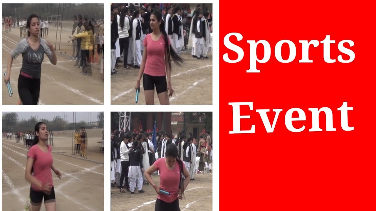 Girls sport event.Must watch.