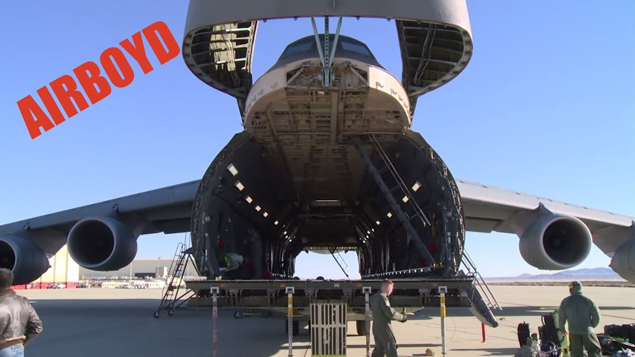 Lockheed C-5 Galaxy Loading and Unloading