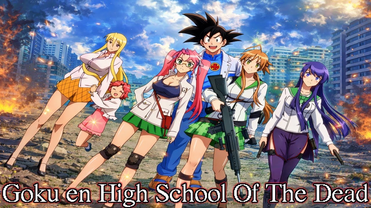 Goku en High School Of The Dead Pelicula Completa