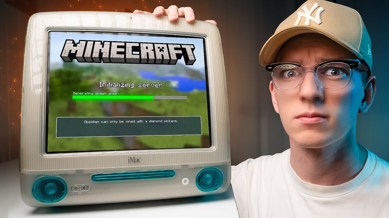 Я запустил Minecraft на 24-летнем Apple iMac G3
