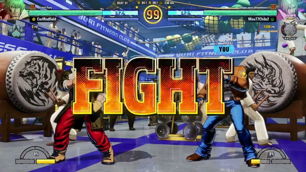 Carlos Redfield vs Mae77Chile FATAL FURY City of the Wolves 4