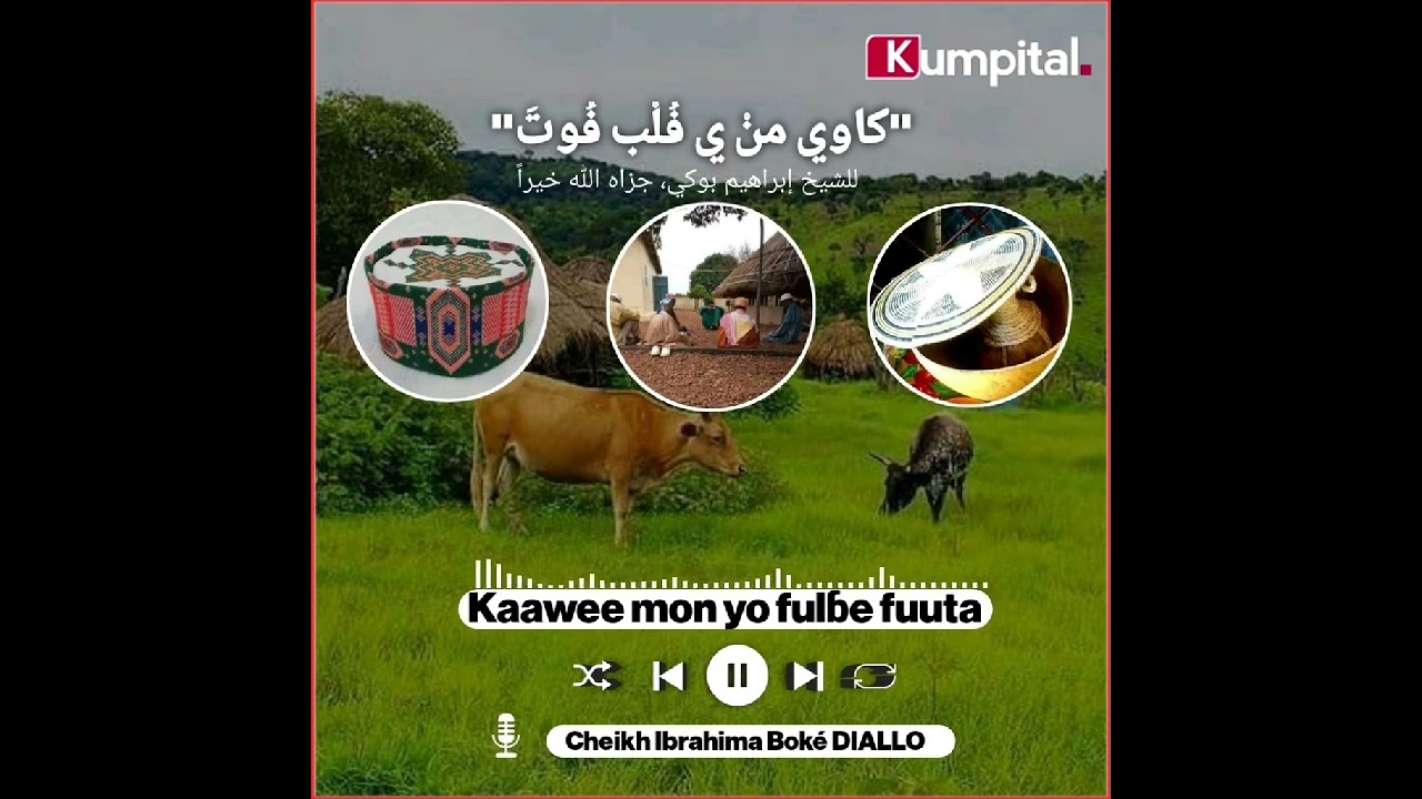 🎙🎧 Kaawee mon yo fulɓe fuuta | Par Cheikh Ibrahima Boké DIALLO