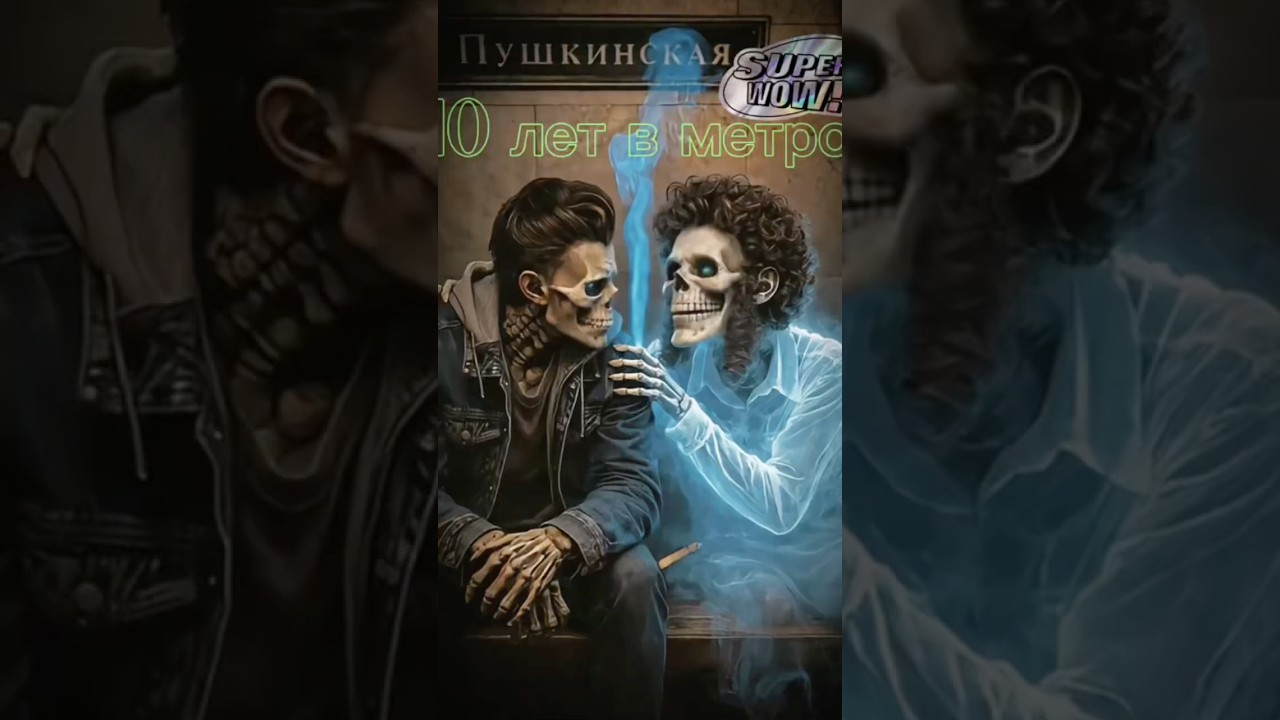 10 лет под землёй в тоннелях метро &mdash; финал удивит!#шортс#анимация#2026