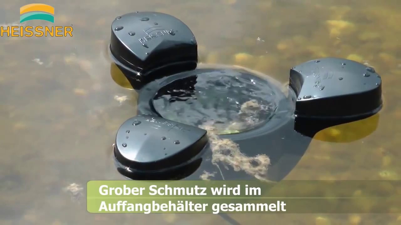 Skimmer flotante con bomba para estanque