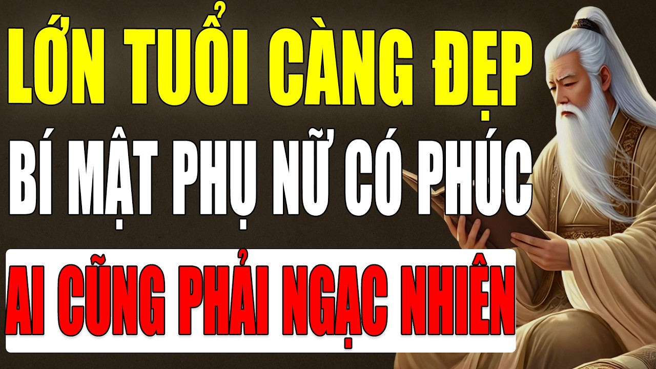 Càng Lớn Tuổi Càng Đẹp: Bí Mật Của Phụ Nữ Có Phúc Khiến Ai Cũng Ngạc Nhiên