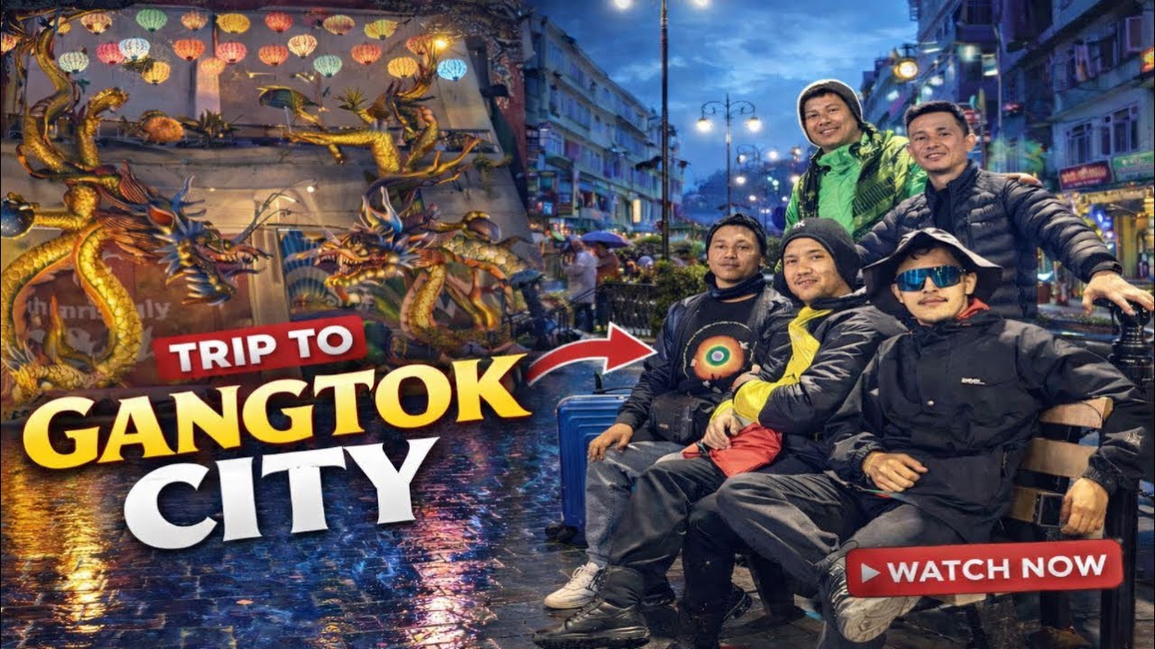 Kmen ka mynsiem ba poi Gangtok ha ka sien ba nyngkong eh 😍 || Day-3 Rangpo to Gangtok 