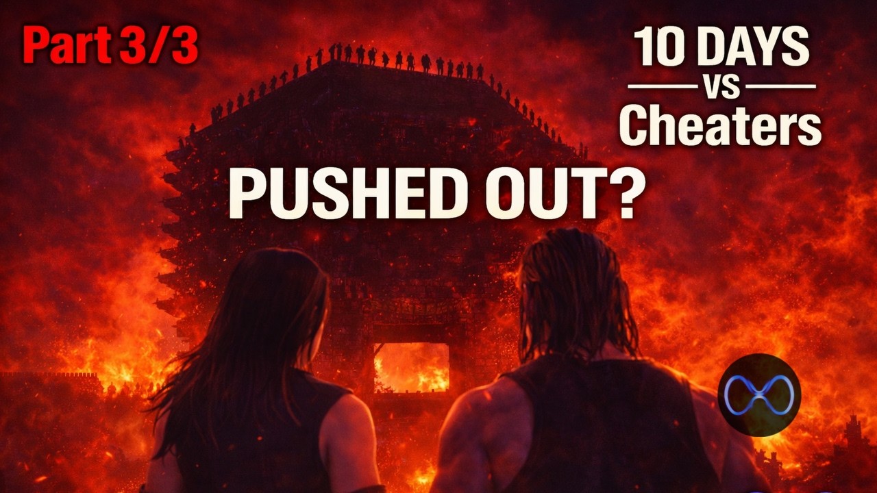 Fight Back – They Tried to Make Us Quit | 10 Days on Official 1111 | Conan Exiles PvP