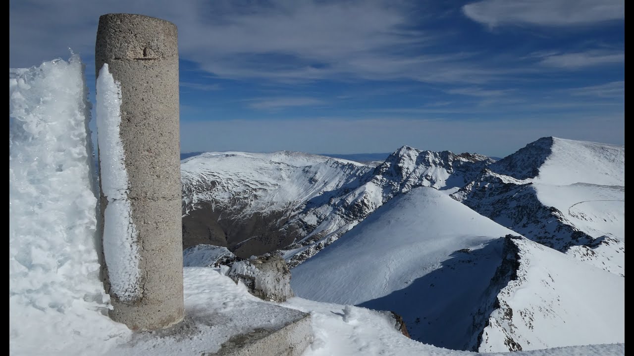 SUBIDA AL VELETA CON ESQUIS