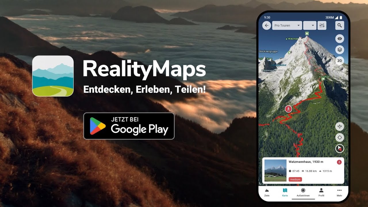 RealityMaps &ndash; Entdecken, Erleben, Teilen!