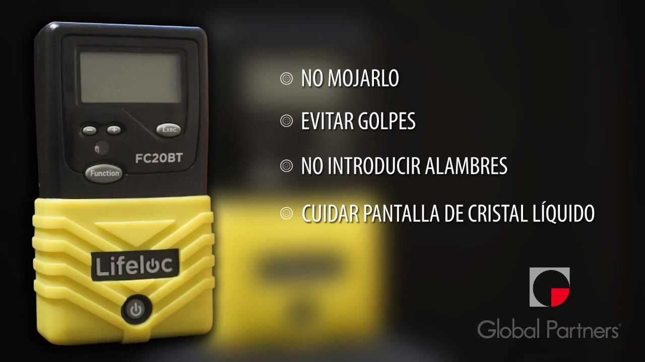 Test de Alcohol Lifeloc FC 20 BT DMS KIT. Uso Policial y Profesional.