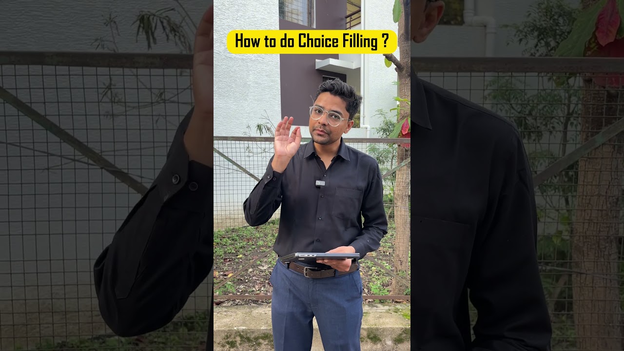 NEET 2024 || How to do Choice Filling #neet2024