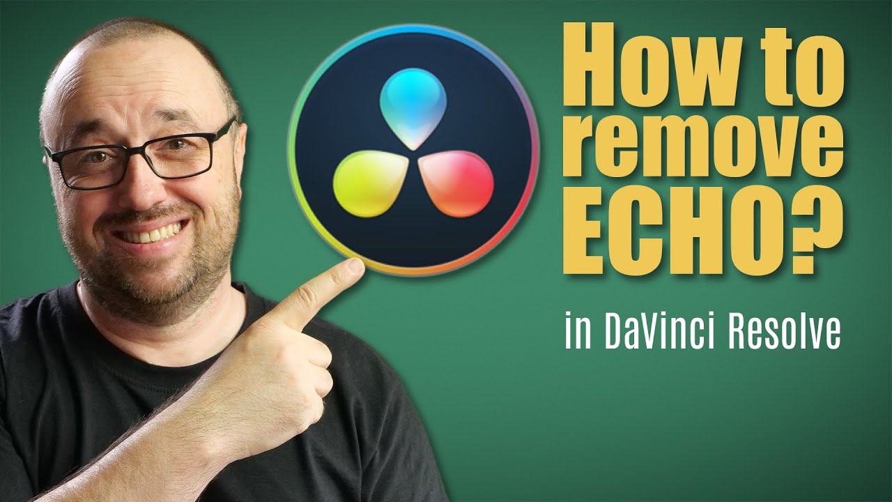 How to remove echo with DaVinci Resolve