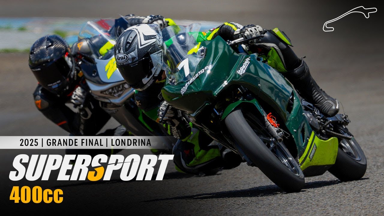 AO VIVO SuperSport 400cc - SuperBike Brasil - Londrina - Grande Final - Autódromo de Londrina