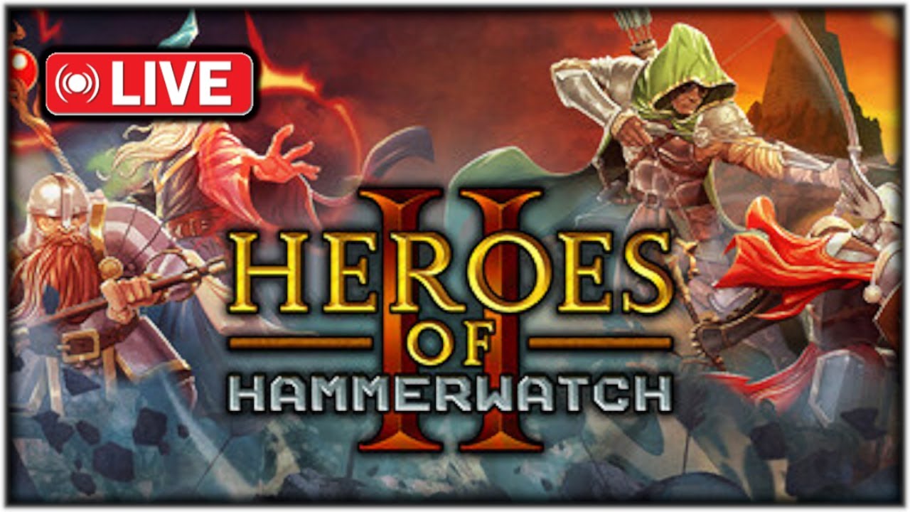 🔴Lets Try Heroes of Hammerwatch 2 | GW2 Questions Welcome | 2817 Daily Streams
