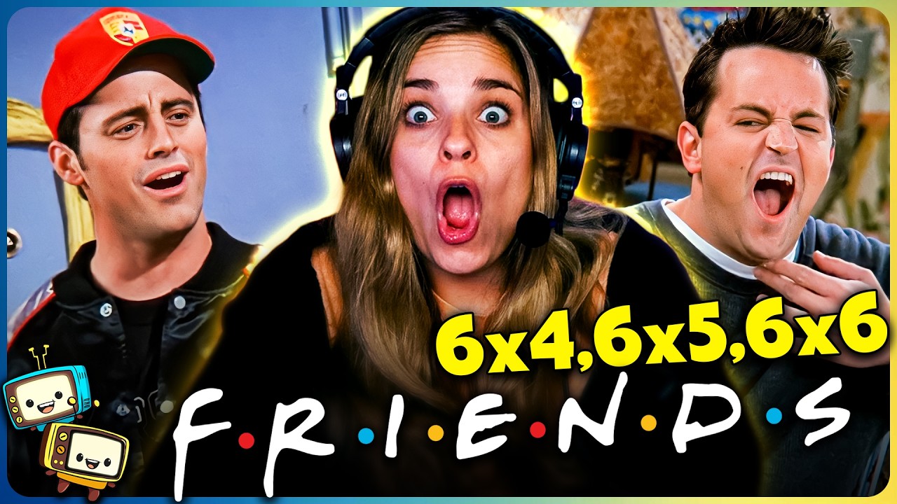 FRIENDS (1999) Season 6 Episodes 6x4, 6x5 & 6x6 Reaction! | First Time Watch!