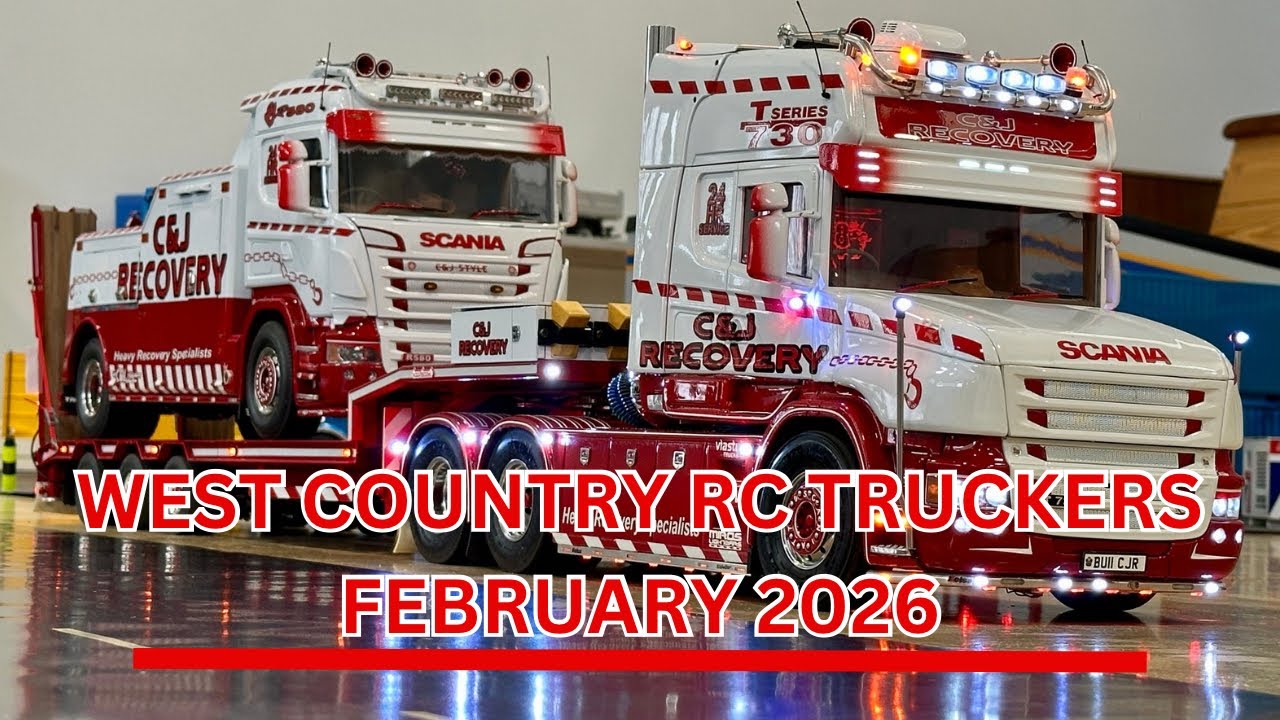 West Country RC Truckers Club Meet February 2026 RC Trucks