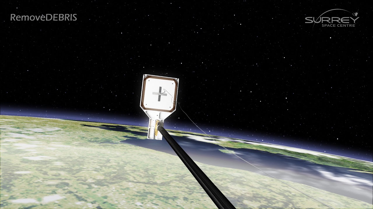 Europe's RemoveDebris orbital debris removal demo