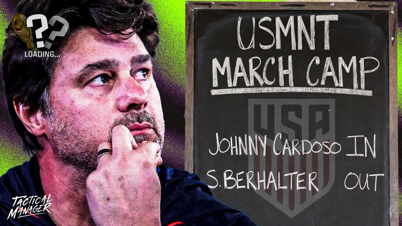 The USMNT March Roster will look like THIS…