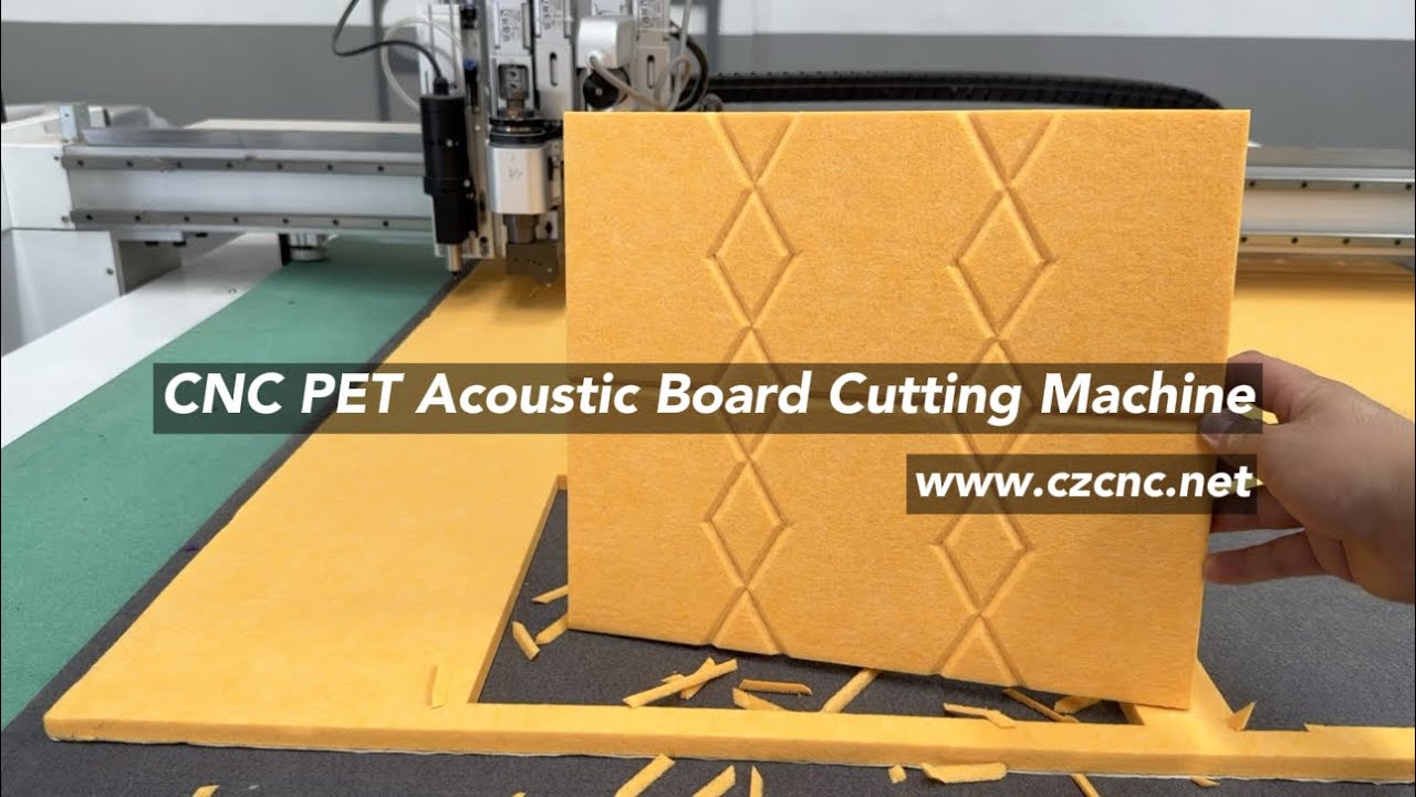 CNC PET Acoustic Board Cutting Machine