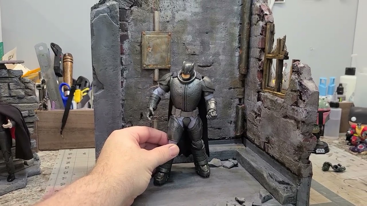 New diorama custom display for 1/6th scale figures.