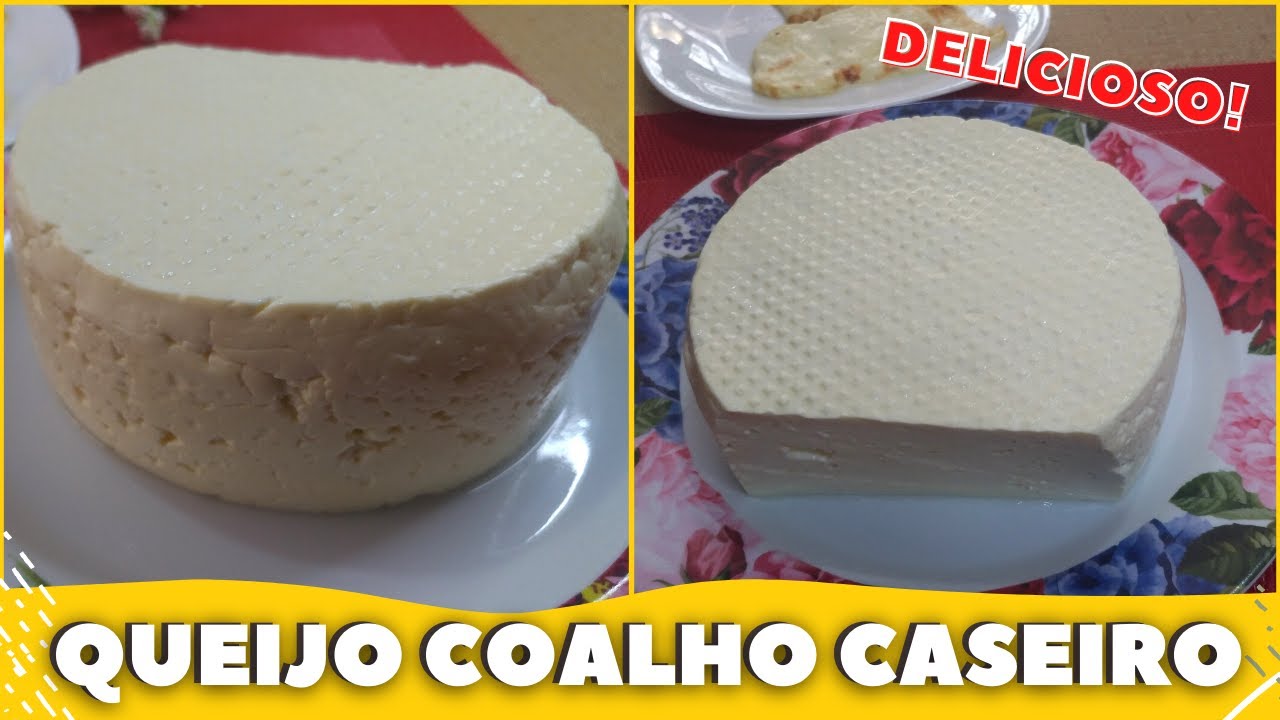 Queijo Coalho caseiro, uma delicia!!! | DINHA MORAES