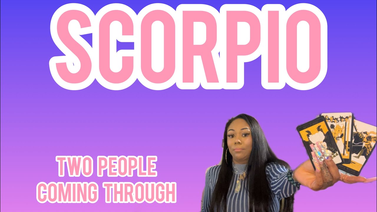 ♏️ SCORPIO: TWO PEOPLE ARE IN YOUR ENERGY SCORPIO, A WATER SIGN AND A FIRE SIGN! BOTH WANT YOU BAD!