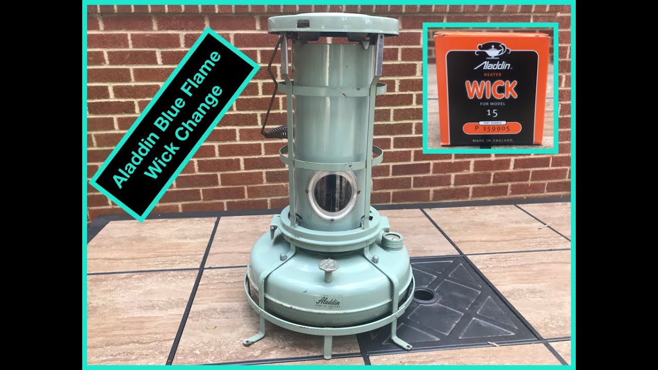 Aladdin Blue Flame Wick Change