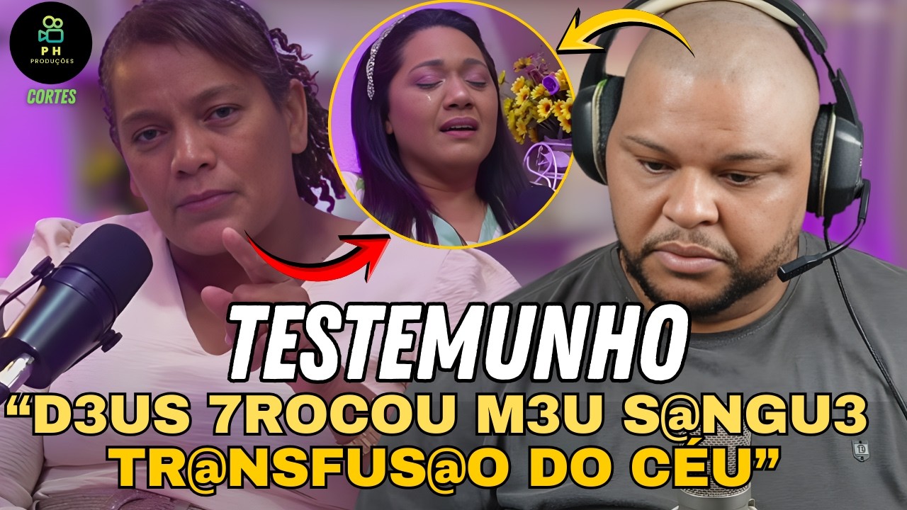 ✅​É DE ARREPIAR O TESTEMUNHO DESSA IRMÃ😭​