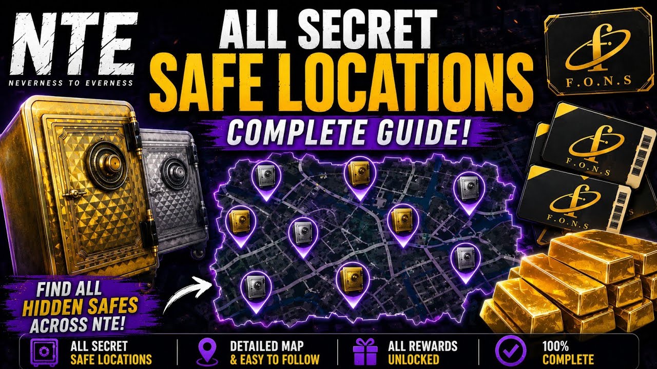 All Secret Vaults Locations | NTE: Neverness to Everness