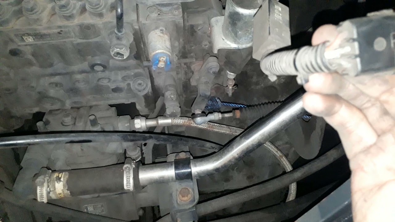 Trouble engine tidak bisa running di whell loader CLG855H .