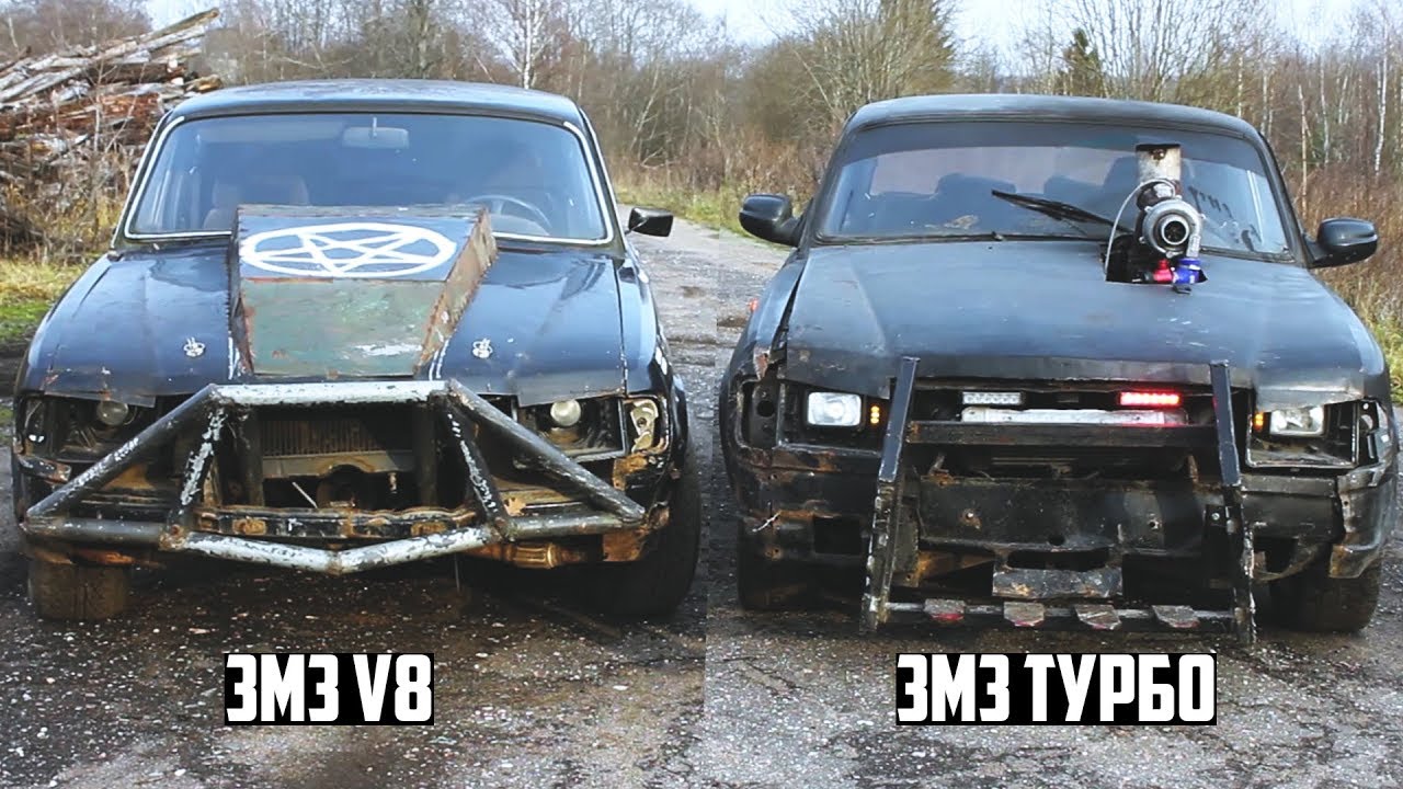 V8 vs Турбо | УАЗ 0-100