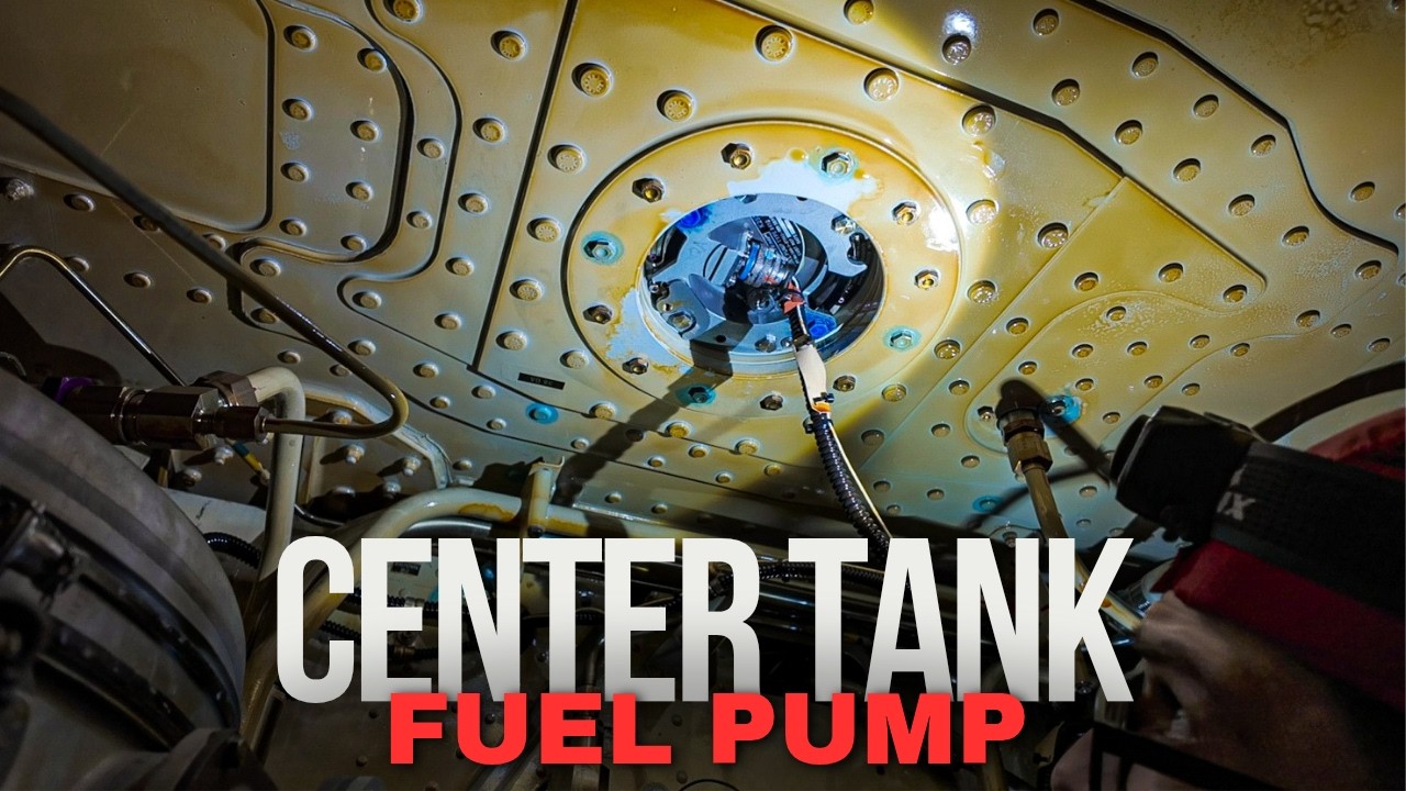 Center tank fuel pump on Airbus A320 how it works and how to replace it.