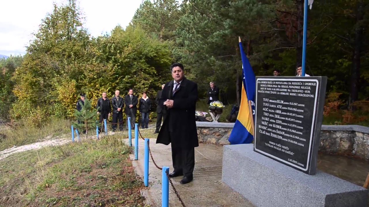 Godisnjica pogibije osam policajaca - Godinjska brda-Hum-Treskavica - oktobar,2013