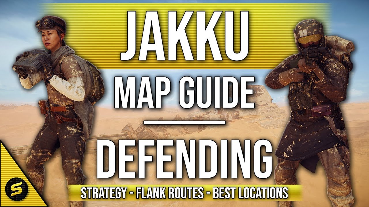 ▶ Map Guide for JAKKU - Defending - STAR WARS Battlefront 2