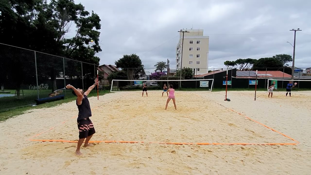 Beach Tennis CEB - 22/02/2026 - Franklyn/Cris vs Eliana/Andrea
