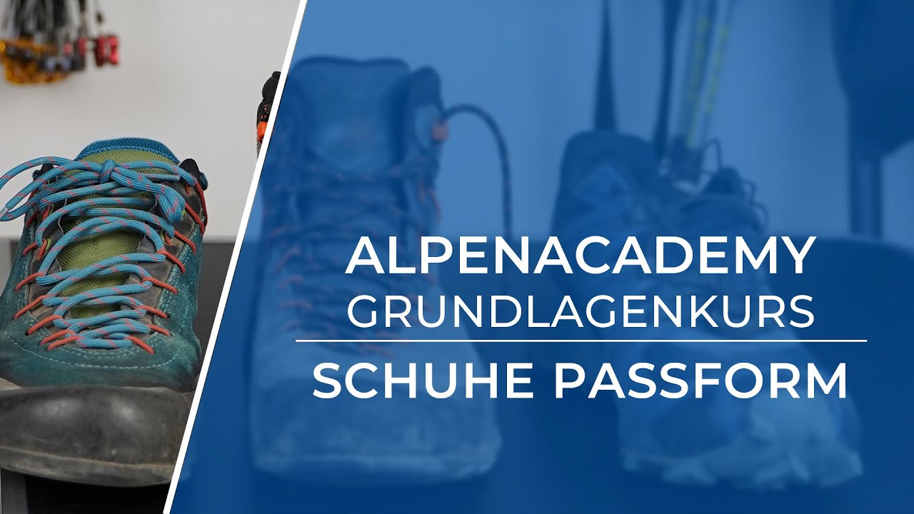 DIE BERGSCHUHE PASSEN! - Wie du die richtige Schuhgröße und Breite findest