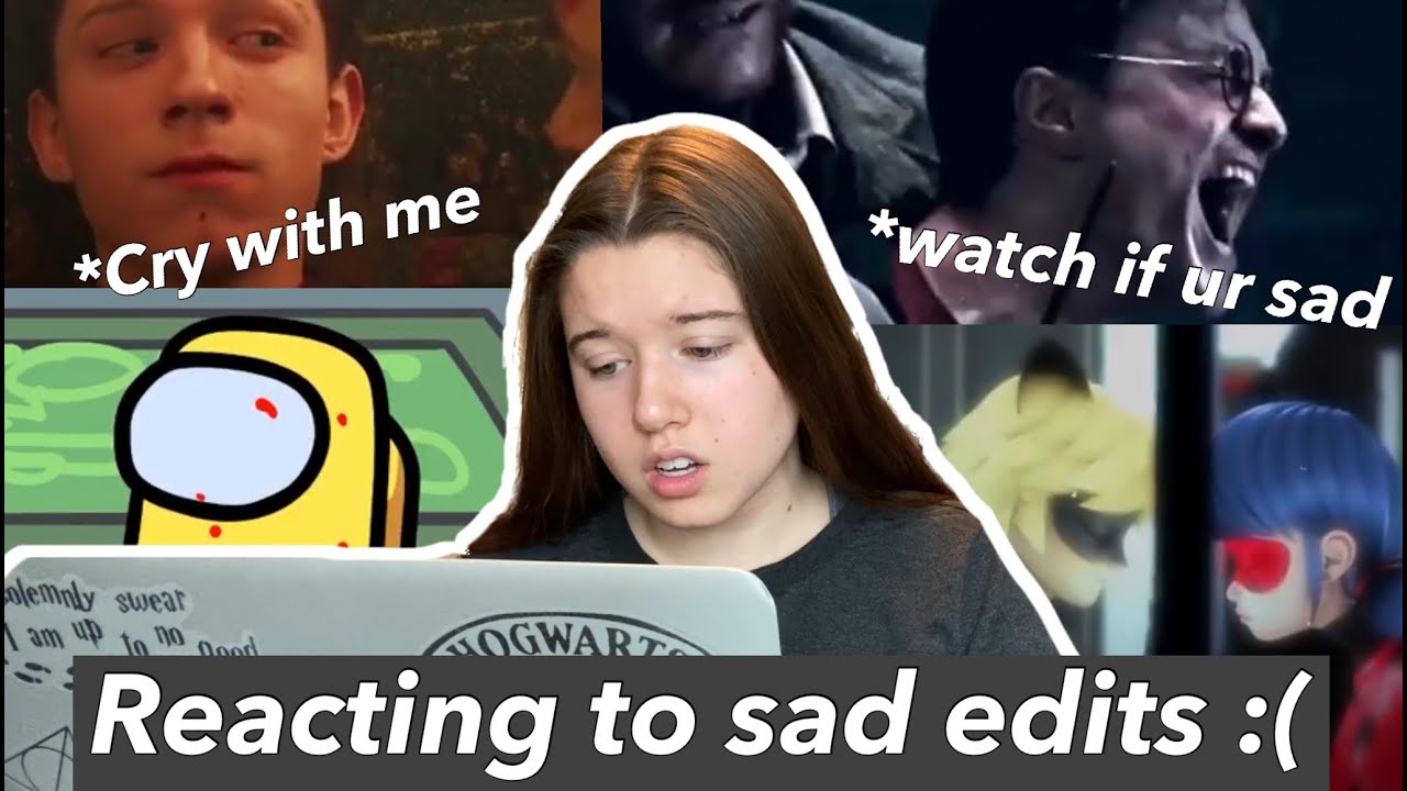 reacting to sad instagram edits (i cried)