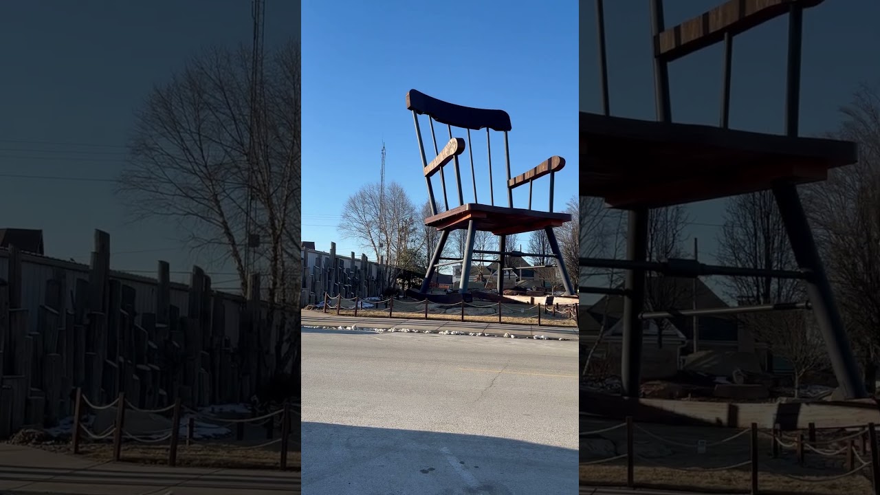 World&rsquo;s largest rocking chair
