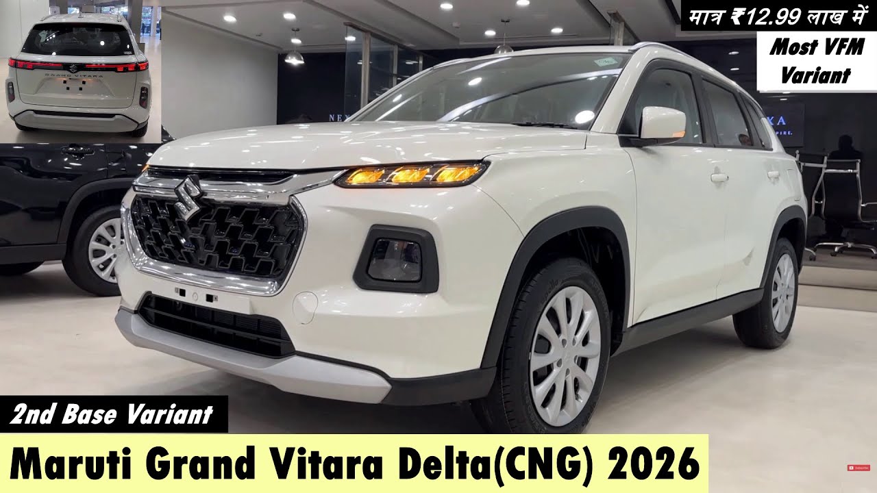 Maruti Grand Vitara Delta 2nd Base 2026#carsatcar #grandvitara