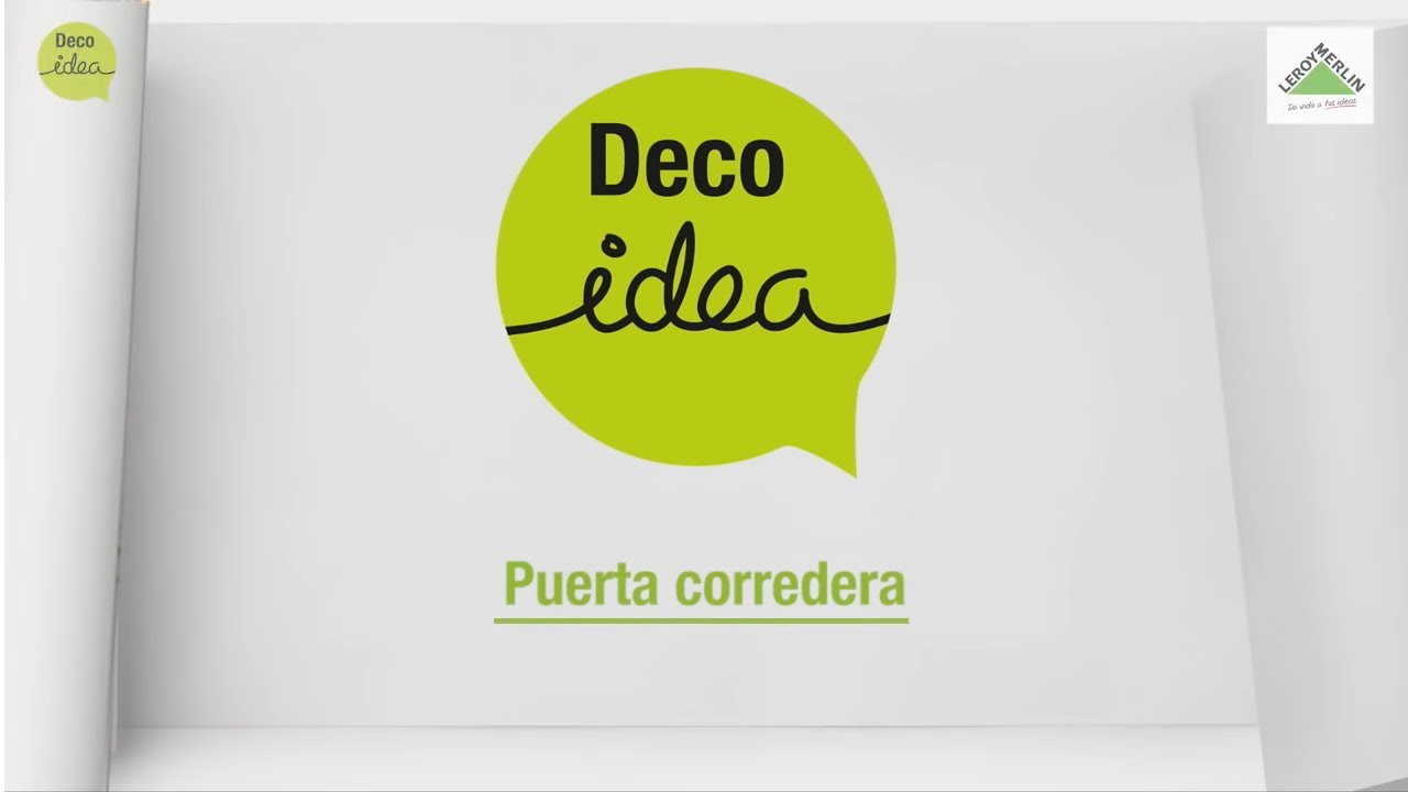 Cómo hacer una puerta corredera - LEROY MERLIN